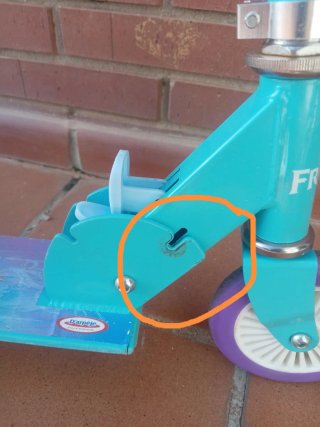 Patinete de Frozen