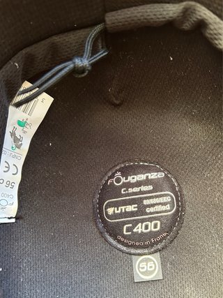 Casc d’Equitació Fouganza C400 Talla 56