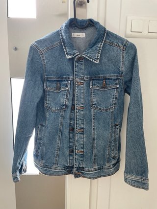 Cazadora vaquera Mango azul