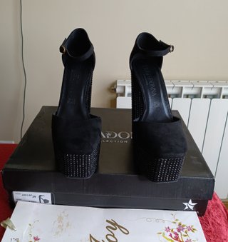 Zapatos tacón platafor Plantilla Piel 39 de 79.99€