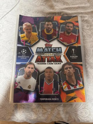 Álbum Cromos Fútbol Topps Match Attax 20/21