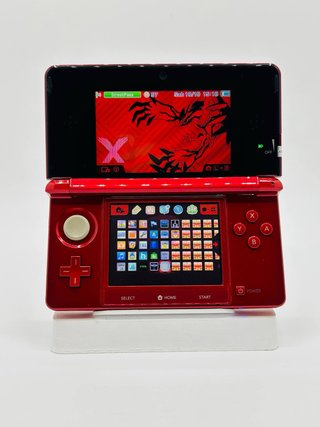 Nintendo 3DS Rosso Personalizzato