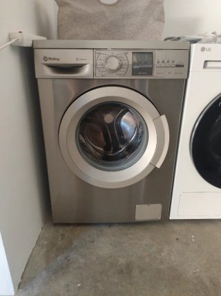 Lavadora Balay 7kg Acero Inoxidable