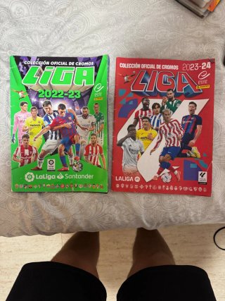 Colección cromos fútbol LIGA 2022-23 y 2023-24