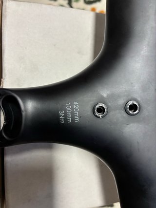 Manillar carbono Integrado Evo SL 420/100