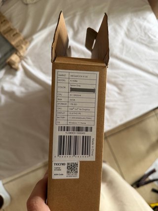 Portátil Tecno K15sra i9 13900HK 1TB