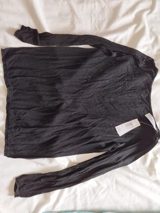 Maglia Yamamay scollo a barchetta nera
