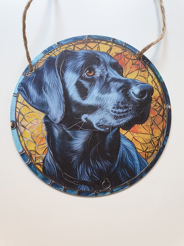 Decoración Colgante Perro Labrador