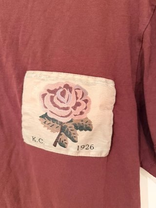 Camiseta Kent & Curwen x Beckham burdeos talla L