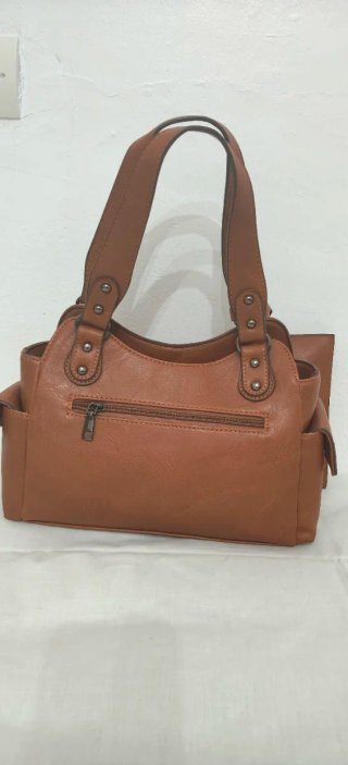 Bolso de hombro y cartera marrón nuevo