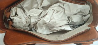 Bolso de hombro y cartera marrón nuevo