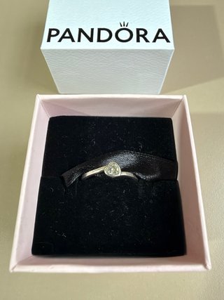 Anillo Pandora Corazón Talla 12