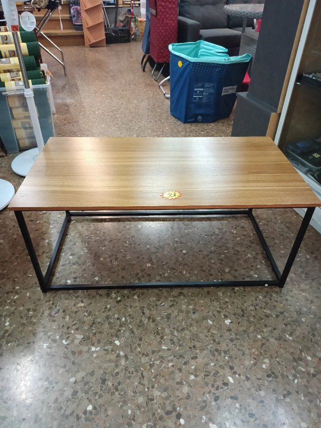 Mesa de Centro Estilo Industrial