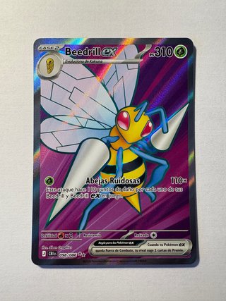 Carta Pokémon Beedrill EX (CRI 098)