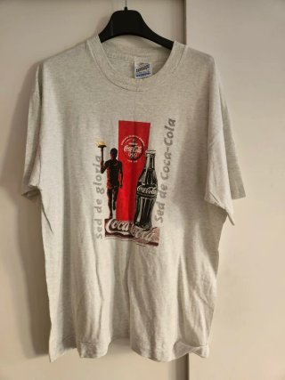 Camiseta Coca-Cola Juegos Olímpicos Gris