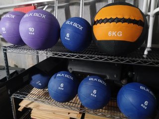 Set de Balones Medicinales BLK BOX