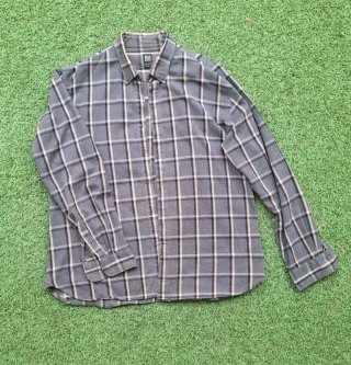 Camisa Pedro del Hierro cuadros gris