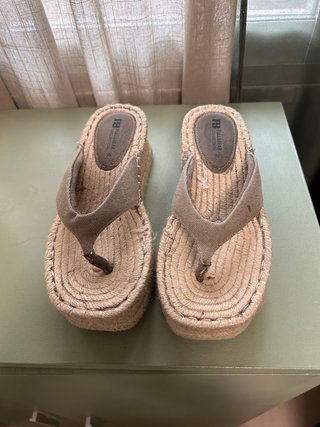 Sandalias Plataforma Pull&Bear Talla 36