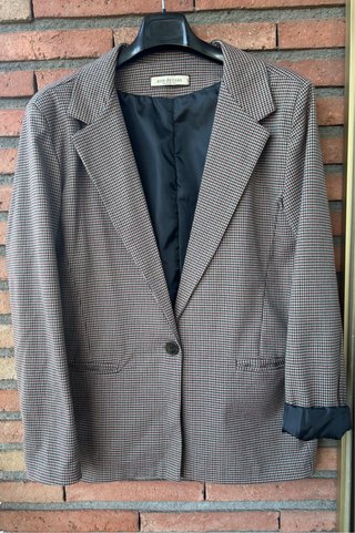 Americana oversize Erre de Raso