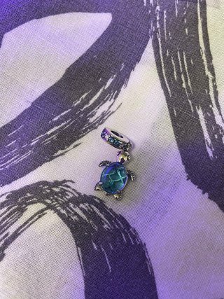 Pandora Charm Tortuga Azul