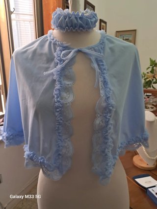 Mantella pettiniera vintage anni 50