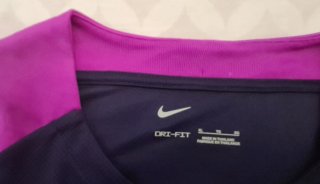 Camiseta Nike FC Barcelona Azul y Morada
