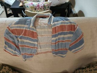 Camiseta Top de Rayas Zara