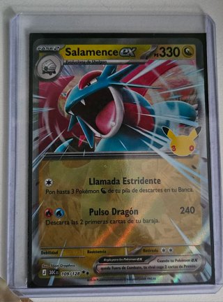 Carta Pokémon Salamence ex 30 Aniversario