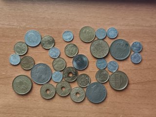 Lote de monedas de pesetas de España