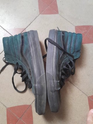 Botines vans negros 39