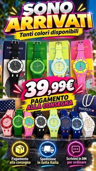 Orologi Swatch - Nuovi colori disponibili
