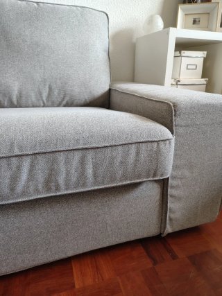 Divano KIVIK IKEA Grigio, 2 posti