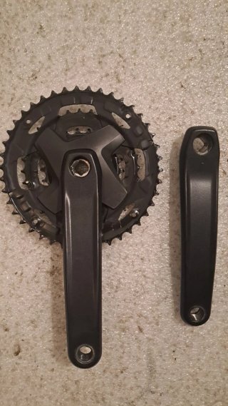 Guarnitura tripla Btwin 22/32/42 175mm