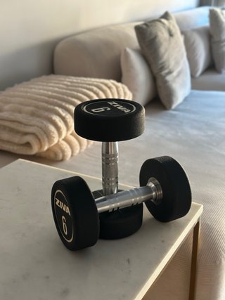 2 Mancuernas de 6 kg en perfecto estado.