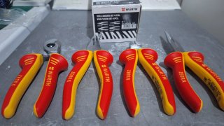 Set de 4 Alicates VDE Würth Zebra