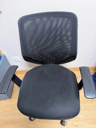 Silla de escritorio negra