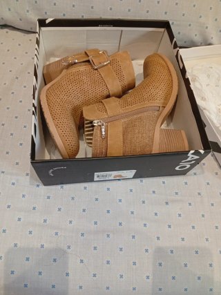 Botines Chika10 Beige Talla  39