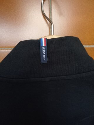 Chaqueta chándal Le Coq Sportif negro talla L