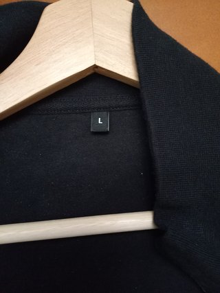 Chaqueta chándal Le Coq Sportif negro talla L