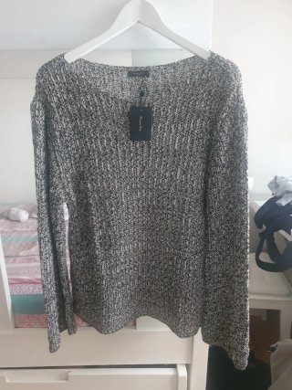 Jersey jaspeado Massimo Dutti Talla L