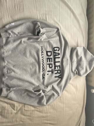 Sudadera Gallery Dept. Gris con Capucha