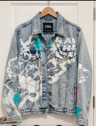 Chaqueta vaquera Zara hombre M