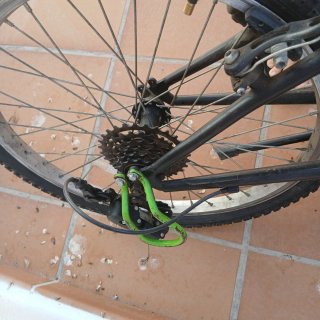 Bicicleta Infantil B'TWIN Negra y Verde