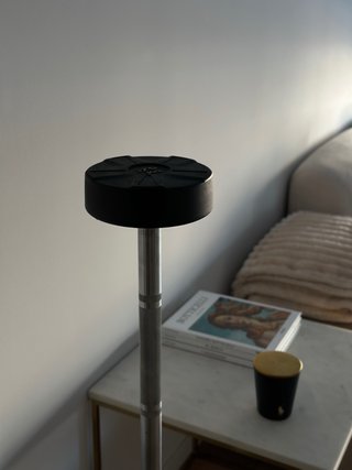 Barra entrenamiento 17,5 kg en perfecto estado.