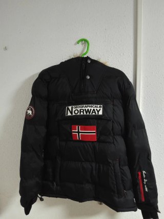 Sudadera Geographical Norway Negra