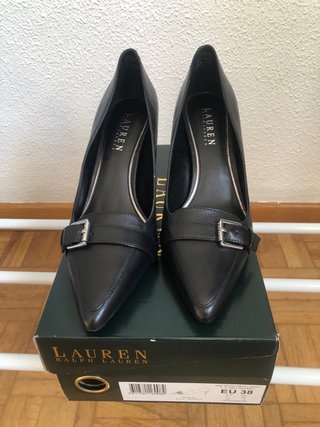 Zapatos de tacón Ralph Lauren negros Talla 38