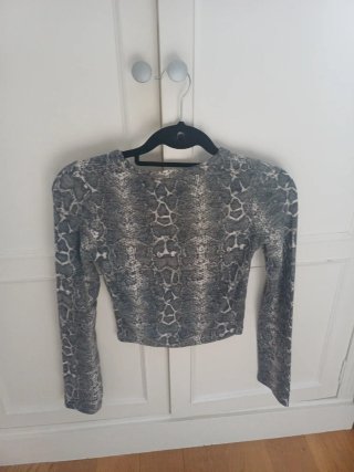 Camiseta Animal Print Gris