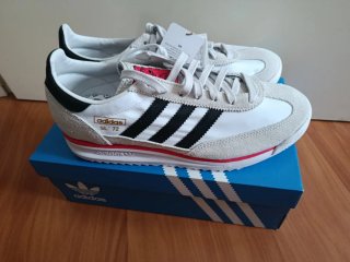Zapatillas Adidas SL 72 Grises y Blancas