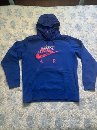 Sudadera Nike Air Azul y Roja