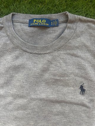 Jersey Ralph Lauren Gris Talla S